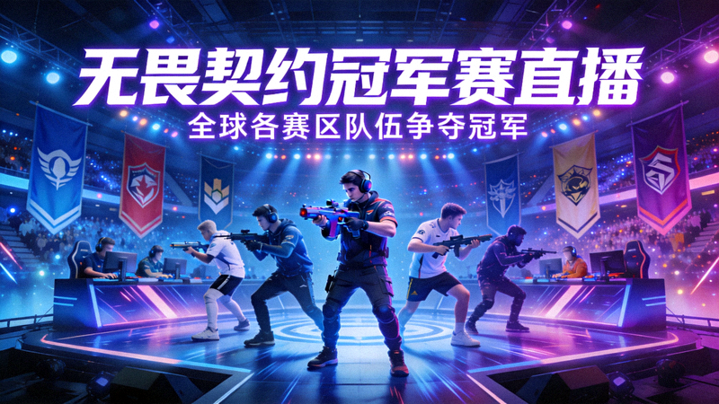 无畏契约冠军赛直播 - 全球各赛区队伍争夺冠军