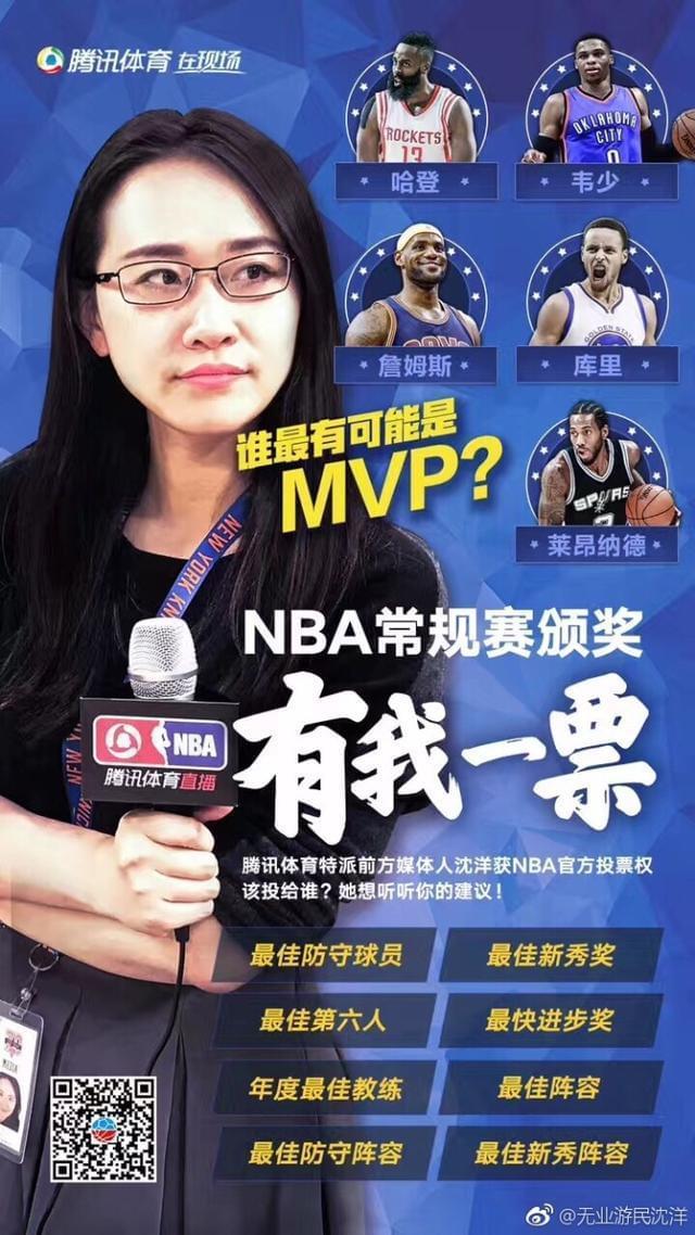 nba比赛押注正规网站MVP投威少微博撕火蜜论腾讯记者沈洋自诩的“专业性”